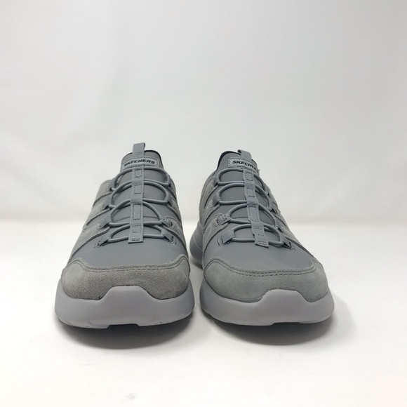 Skechers Gray Notter Slip On Sports Athletic Walking Comfort Shoes Size 7.5 Mens - Picture 3 of 8